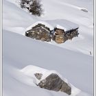 Cabaña en invierno