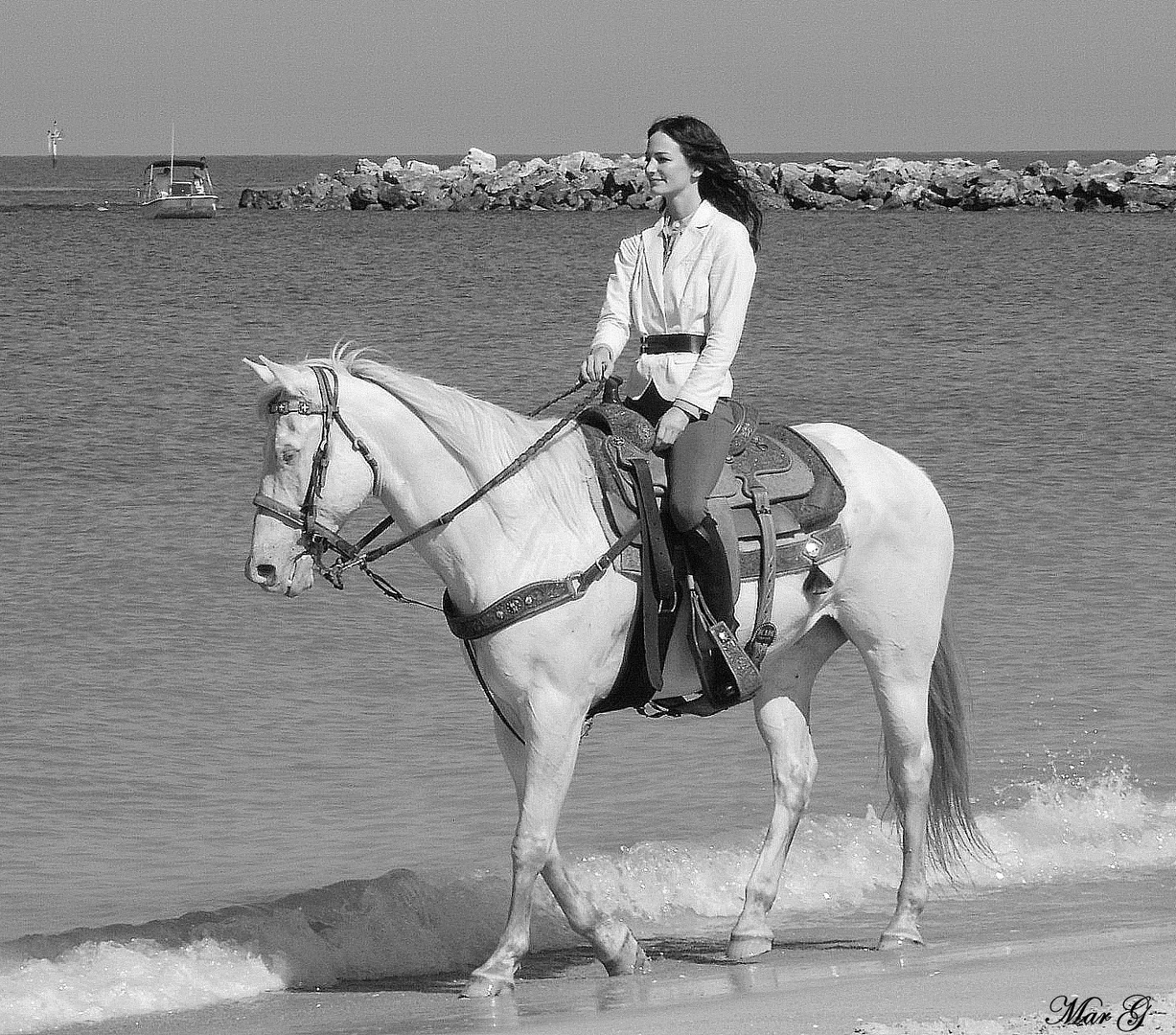 Cabalgata en la playa