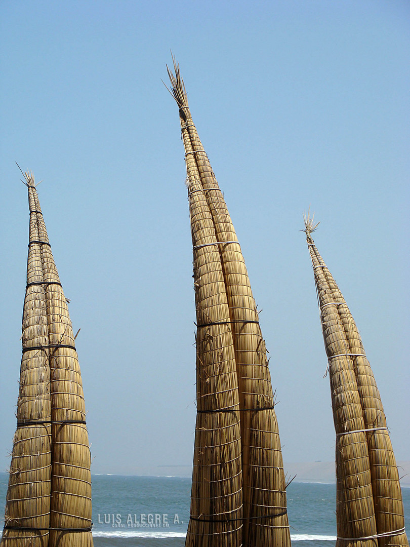 Caballitos de totora - Huanchaco (Trujillo - Perú).