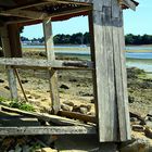 Cabane abandonnée sur l'Ile Chevalier (Bretagne)