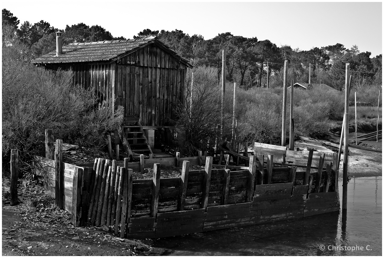 Cabane au Port de La Hume - Bassin d'Arcachon