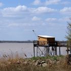 Cabane de pêcheur en Gironde