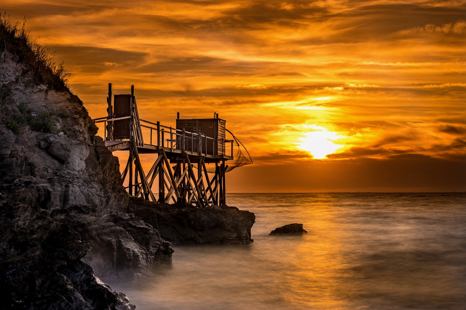 Cabane de Pecheurs / Fischerhütte Foto & Bild | france, world