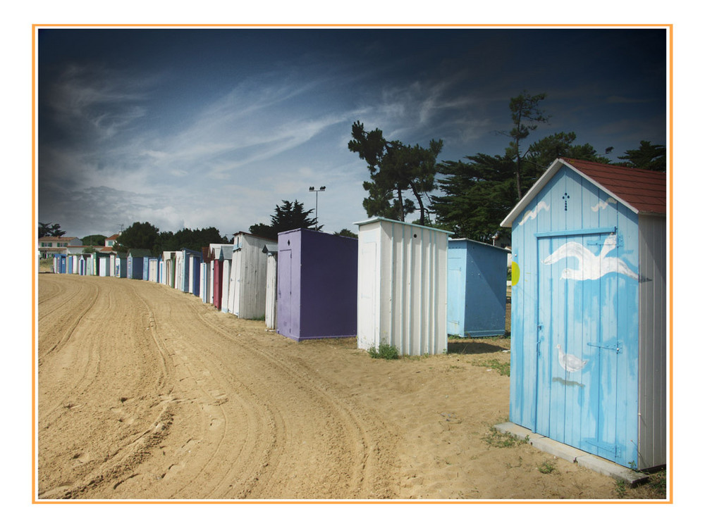 cabane de plage