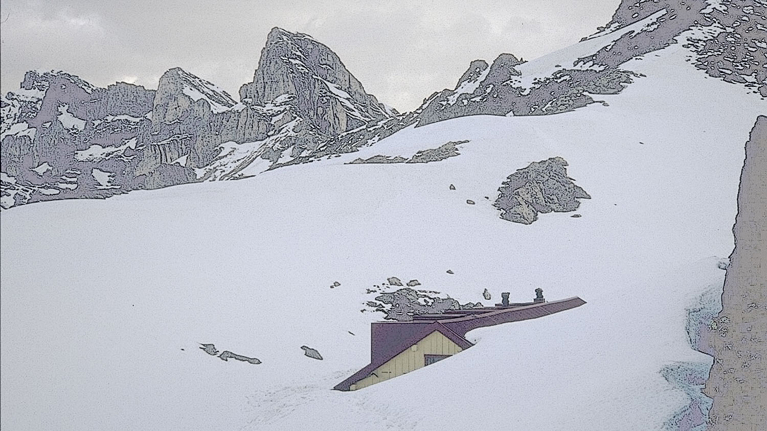 Cabane du Demercre - 2361 m