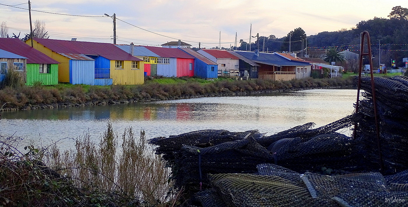 Cabanes bariolées