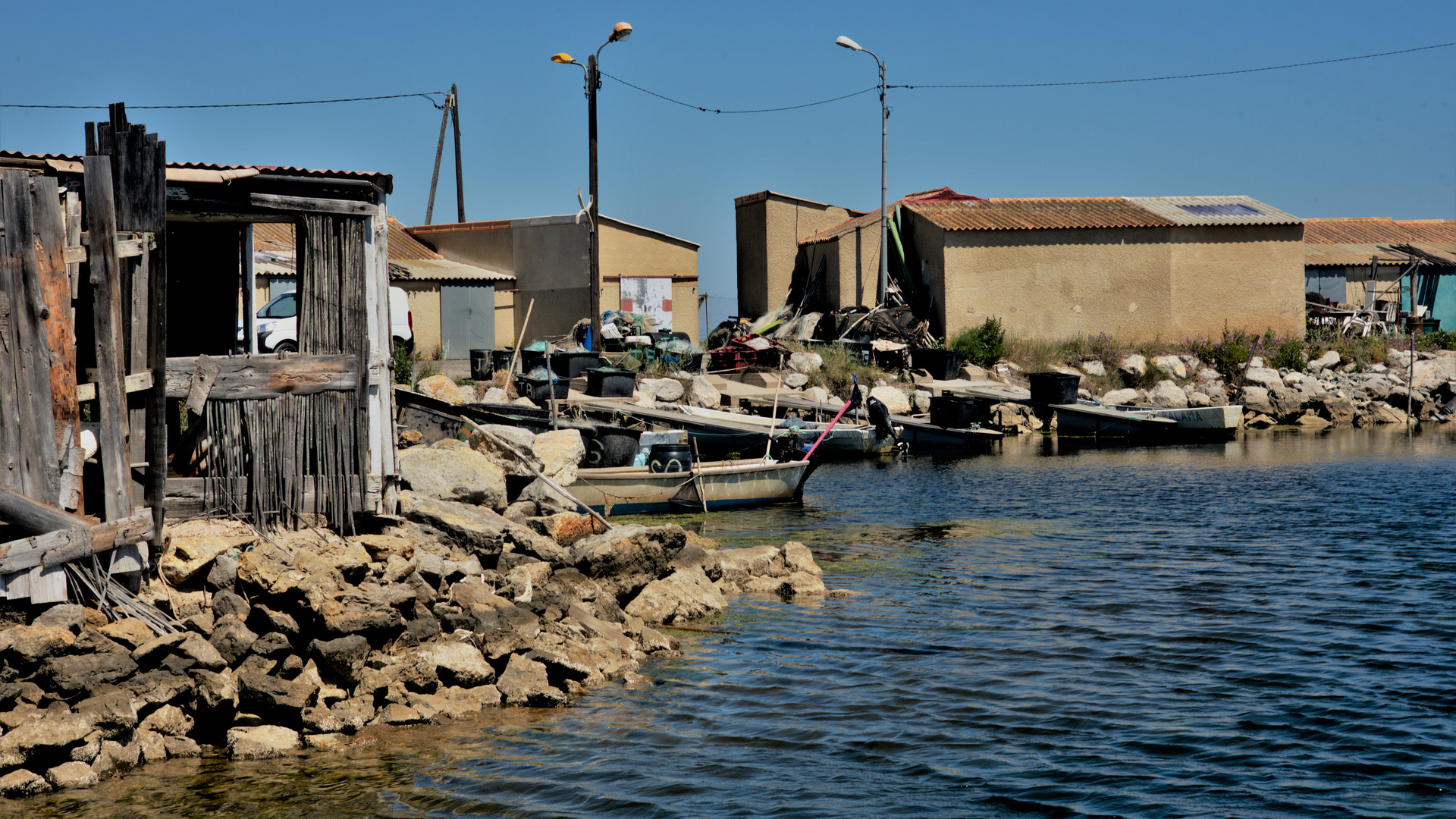 cabanes de pêcheurs