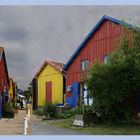 Cabanes ostréicoles sur le port de Château d’Oléron