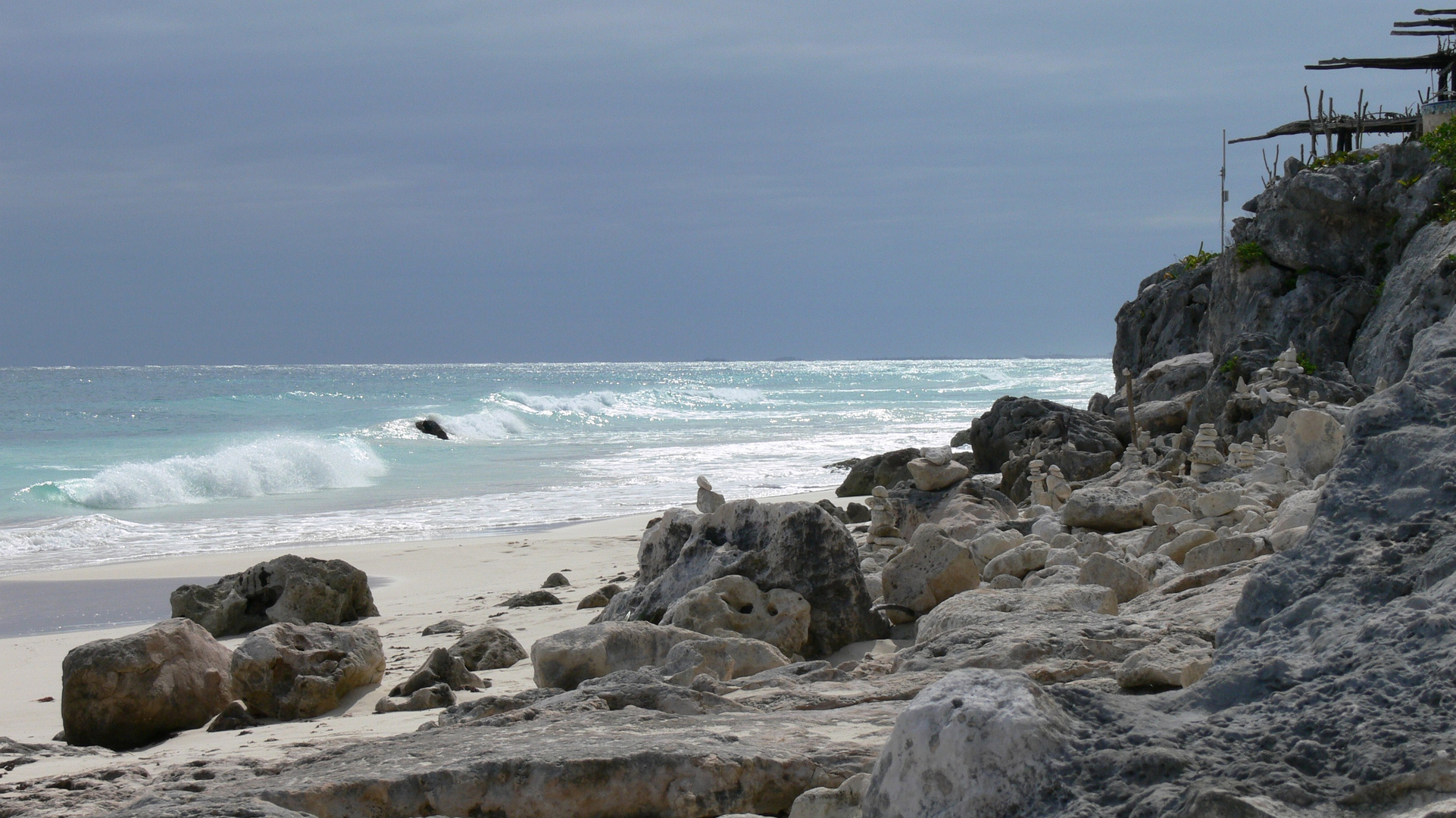 cabanias vue sur mer