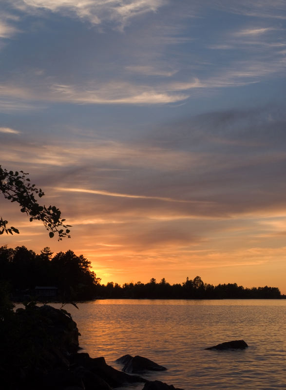 Cabin Sunset