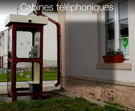 CABINE TELEPHONIQUE 550x450