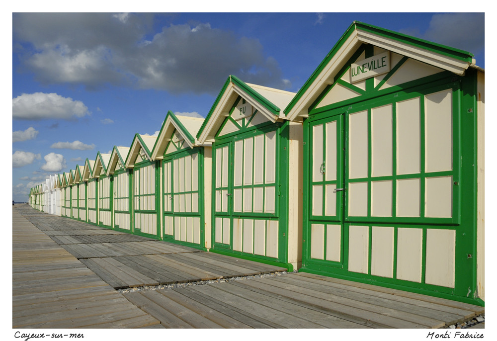 Cabines à Cayeux sur mer