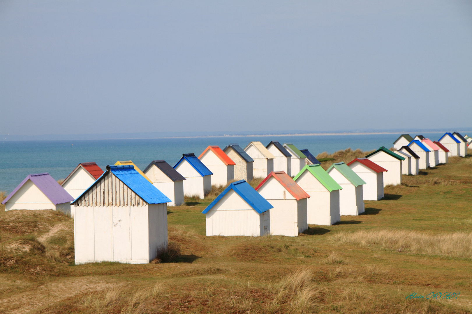 Cabines à la plage