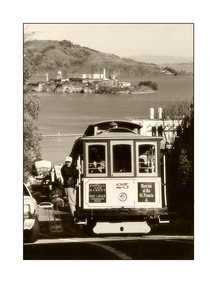 Cable Car and Alcatraz