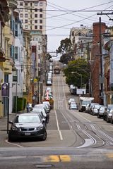 Cable-Car and the hills