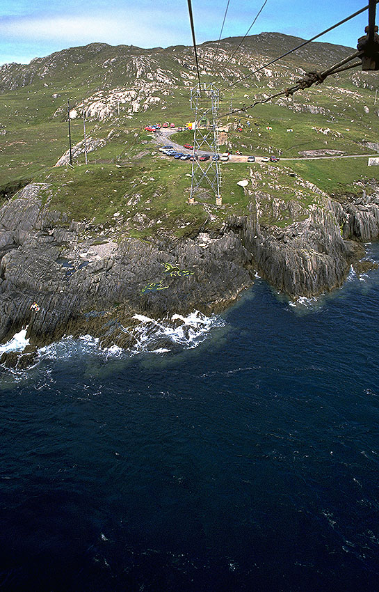 Cable Car (Blick zurück nach Beara)