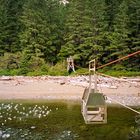 Cable Car - Carmanah Creek - West Coast Trail - Vancouver Island - Kanada