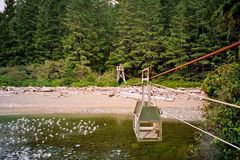 Cable Car - Carmanah Creek - West Coast Trail - Vancouver Island - Kanada