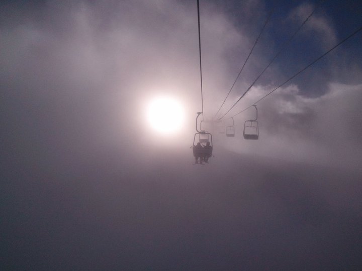 Cable car in the sky