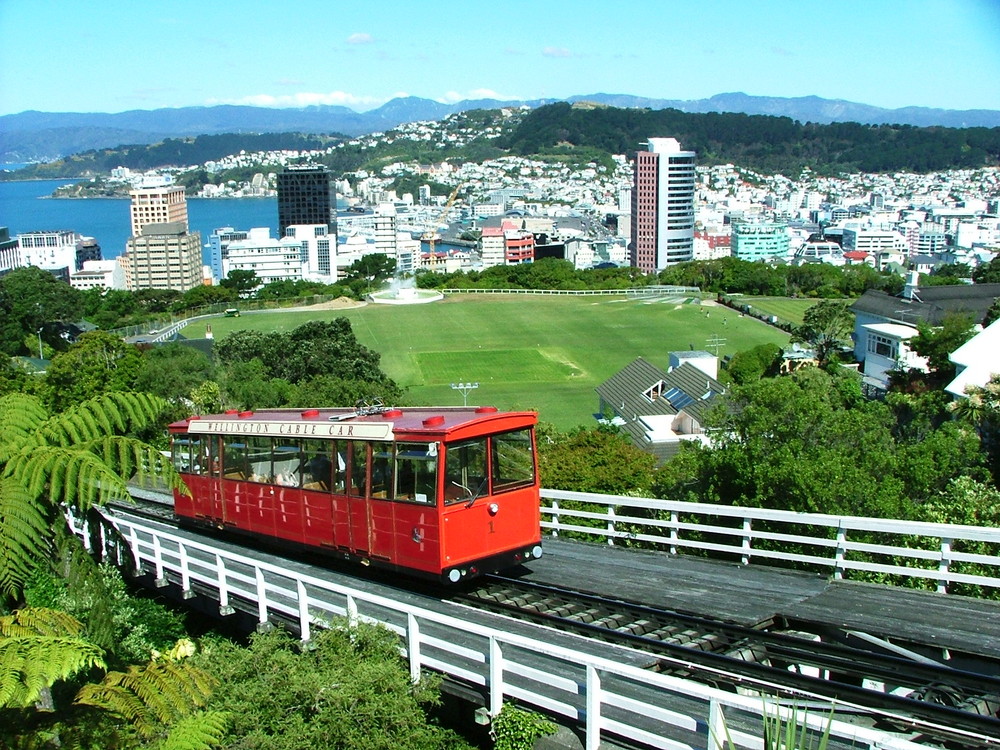 Cable Car over Wellington