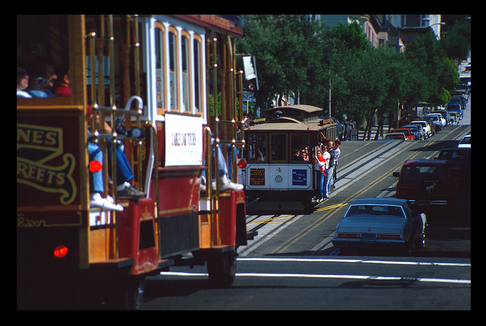 cable car scene