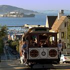 Cable Car vor Alcatraz