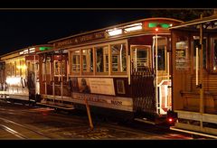 CABLE CARS AT NIGHT