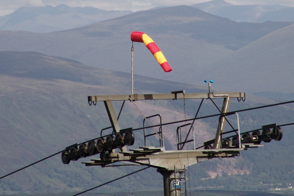 Cable - Support on Ben Nevis