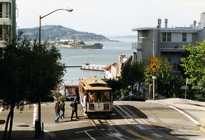 Cablecar & View to "The Rock "