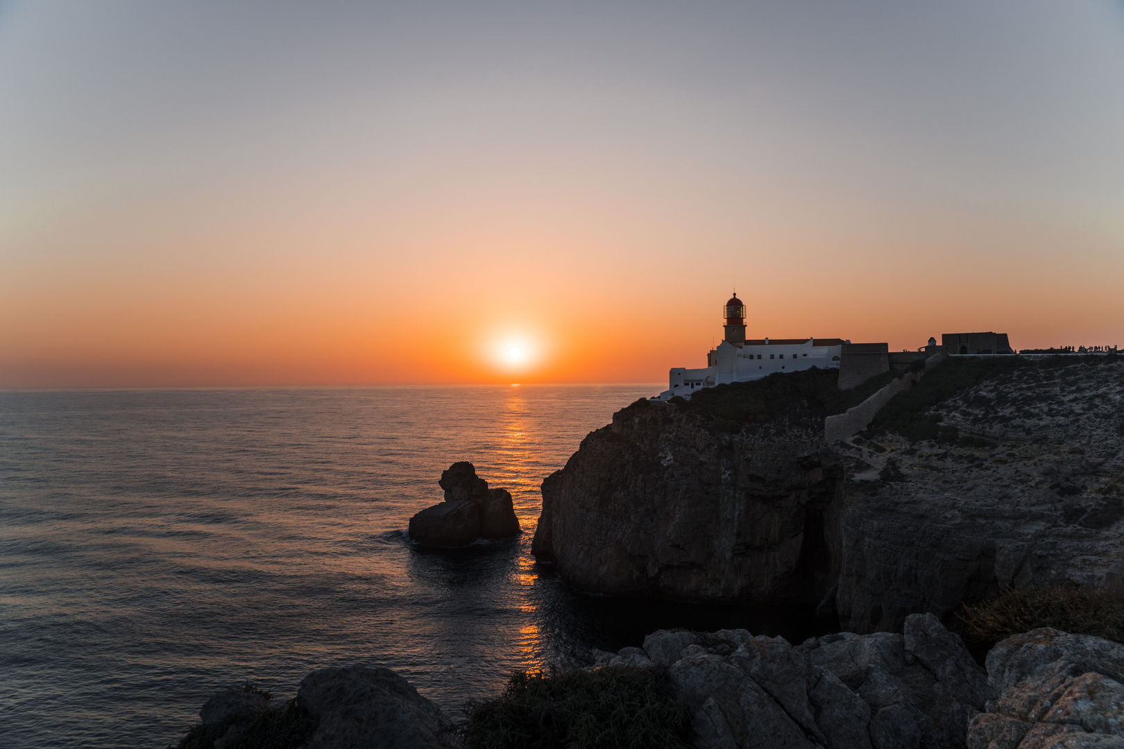 Cabo de Sao Vicente at sunset 