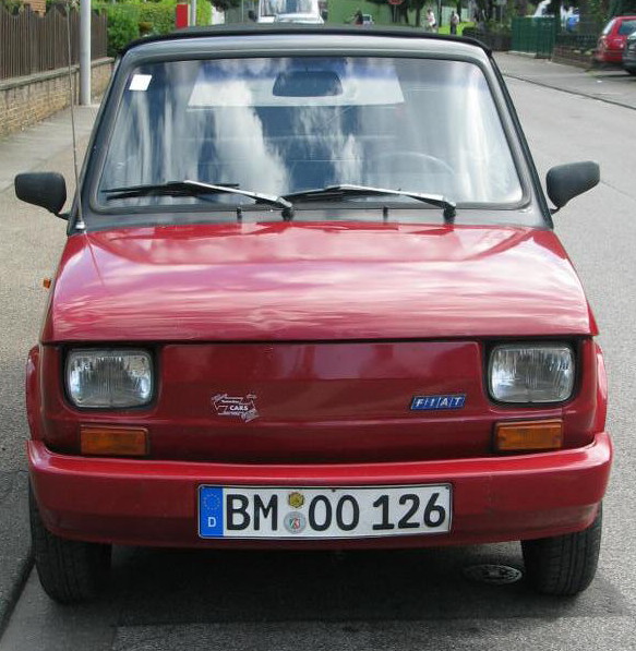 Cabrio Fiat 126