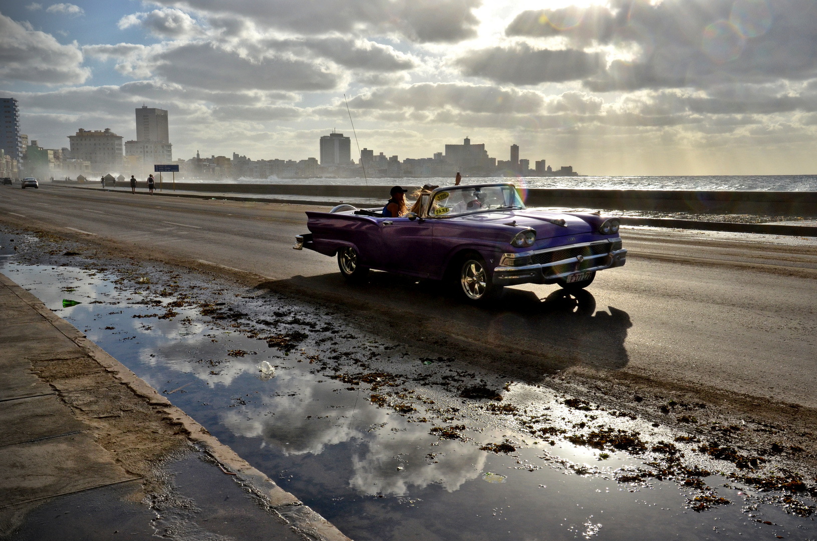 Cabrio in Havanna, Kuba