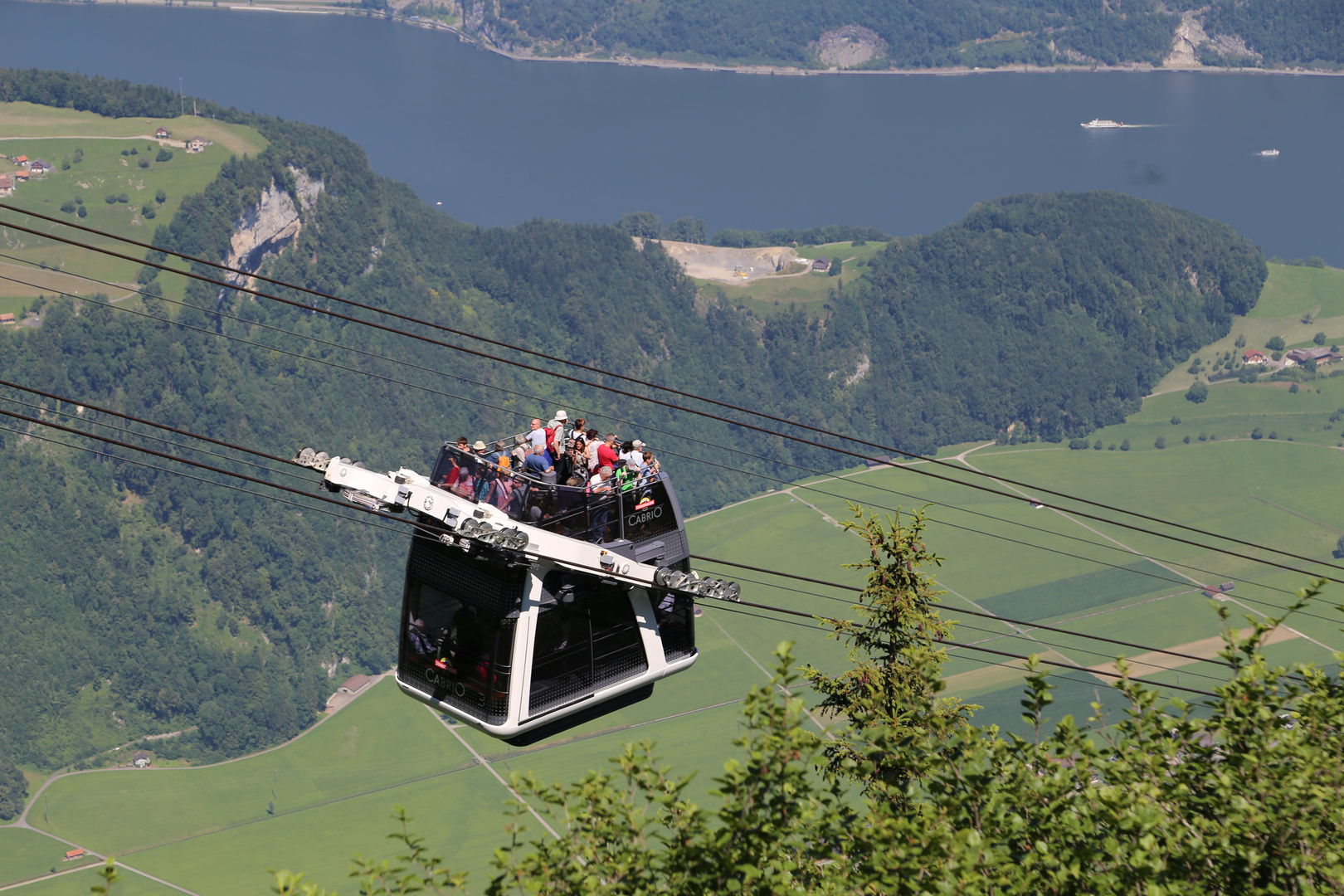 Cabrio Luftseilbahn