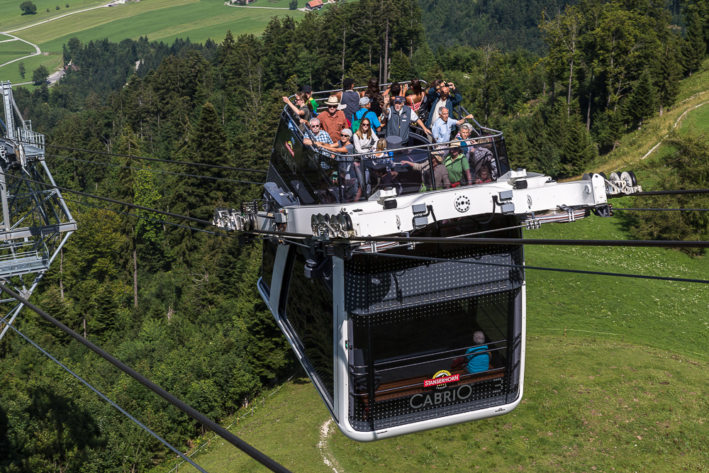 Cabrio-Seilbahn