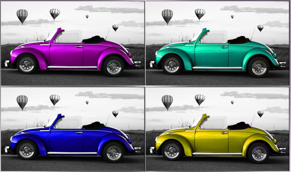 Cabrio Umbau als intensiver Colorkey