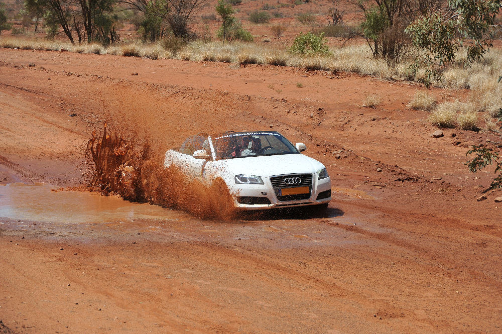 Cabriochallenge im Outback