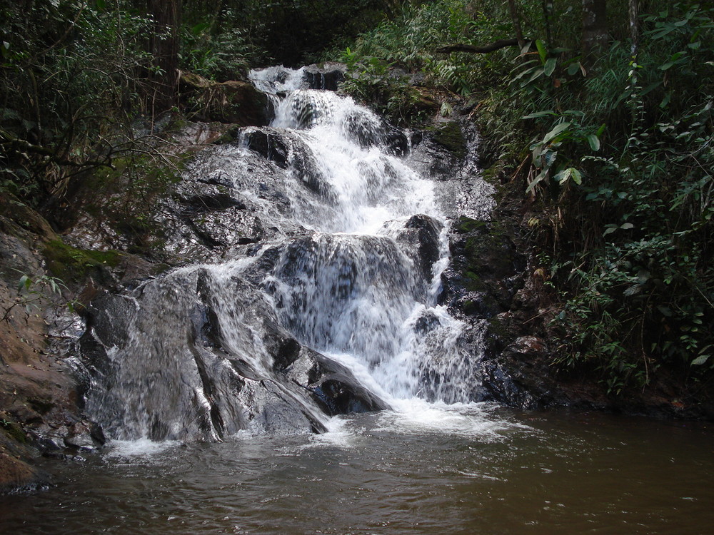 Cachoeira no parque do Rola Moça Belo Horizonte - MG