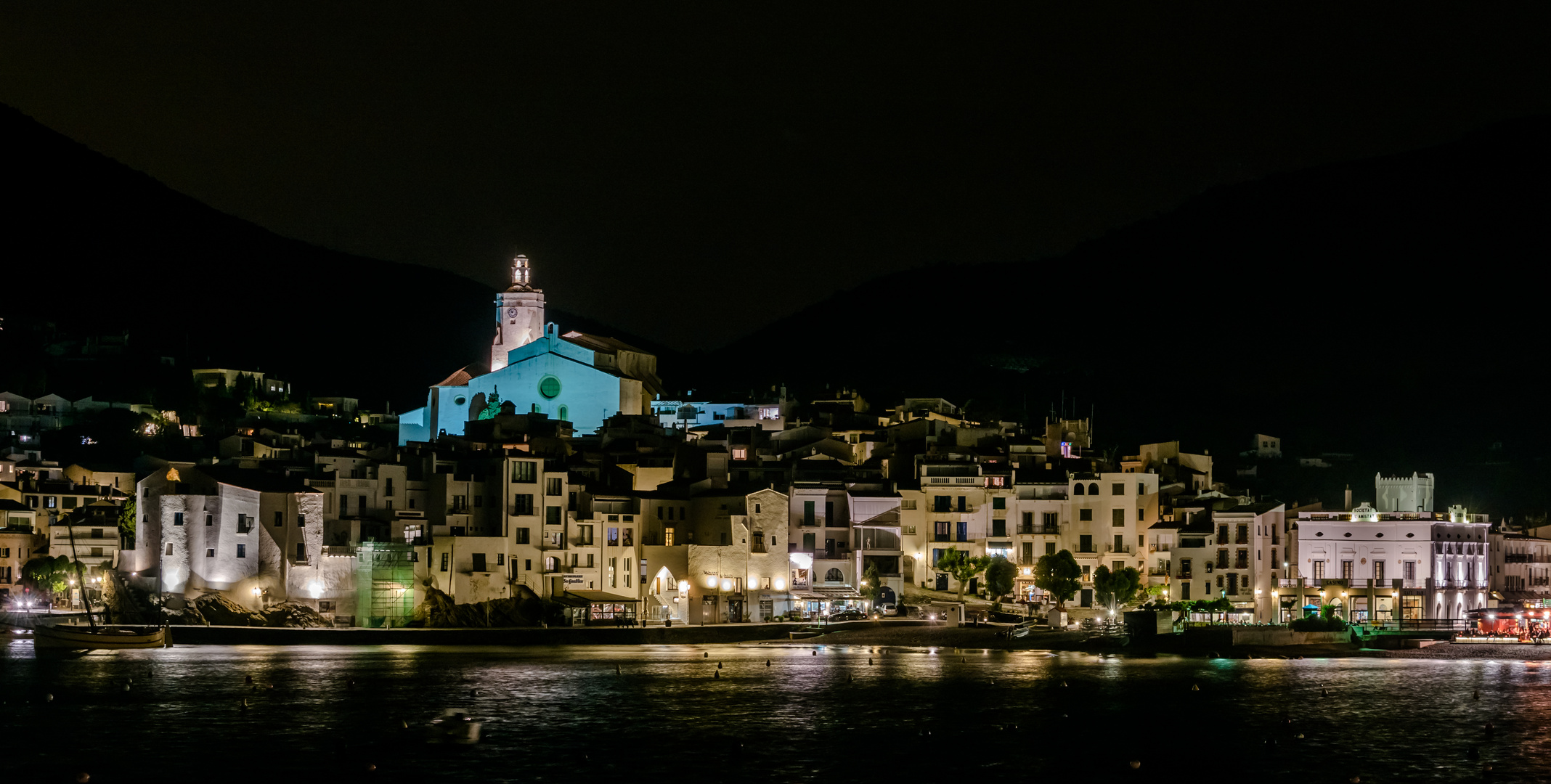 Cadaqués bei Nacht