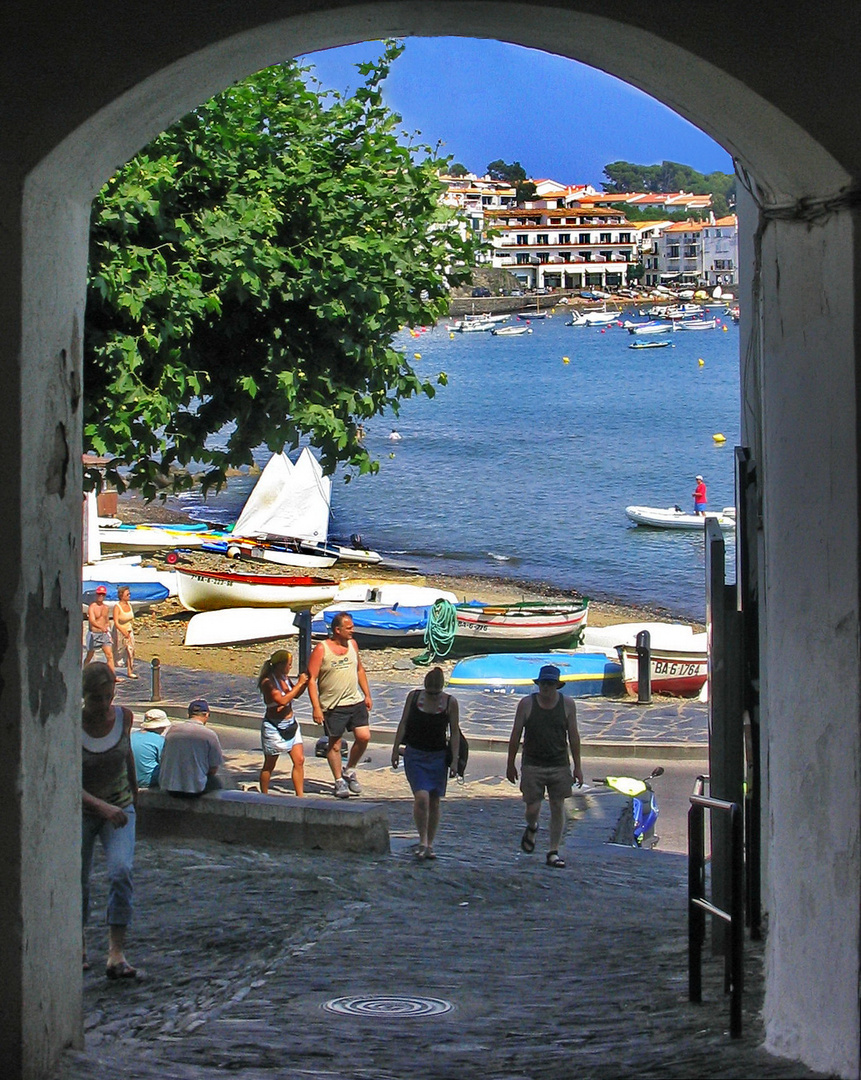 Cadaqués mit Durchblick