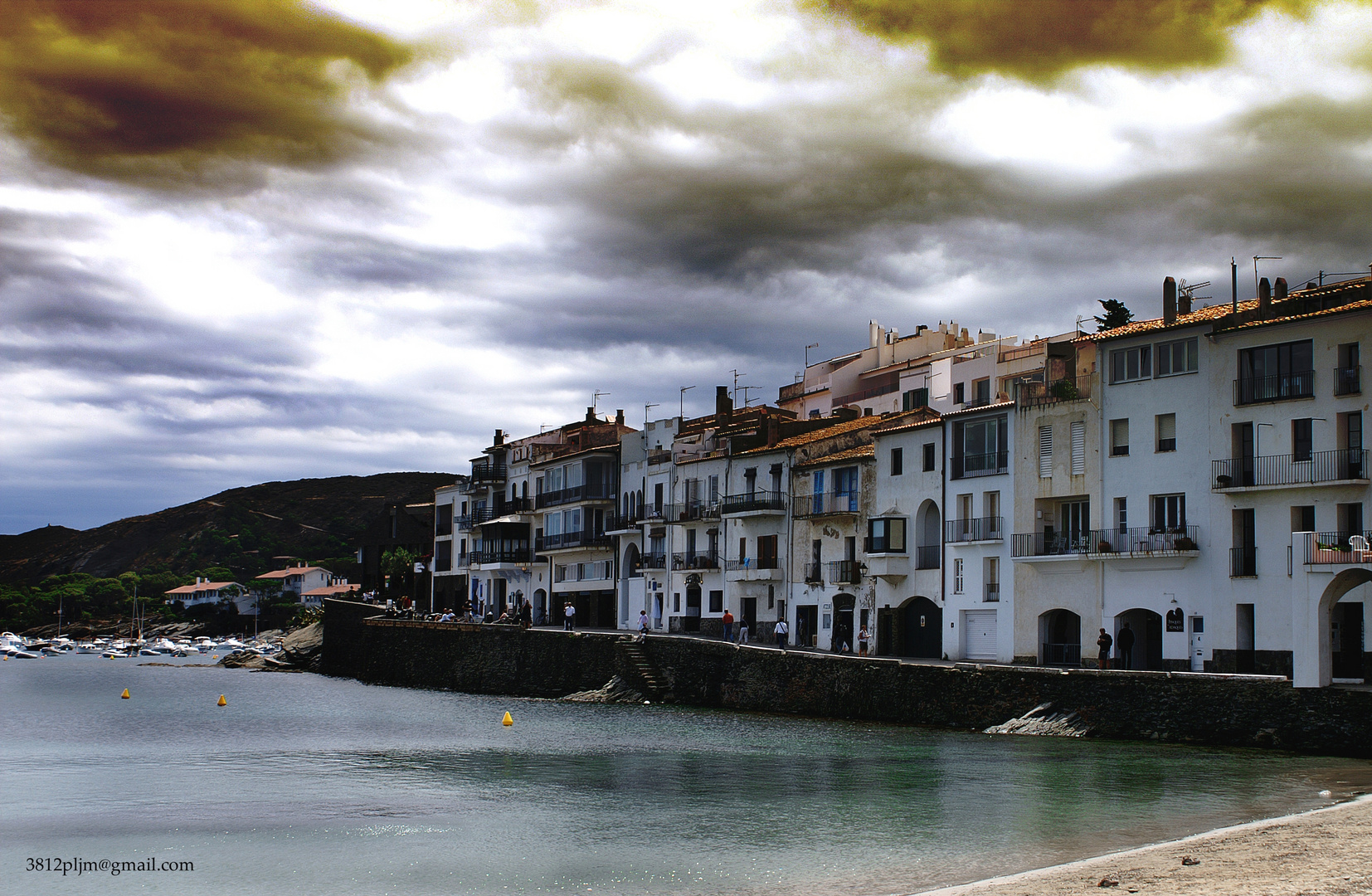 Cadaqués...Luz de tormenta