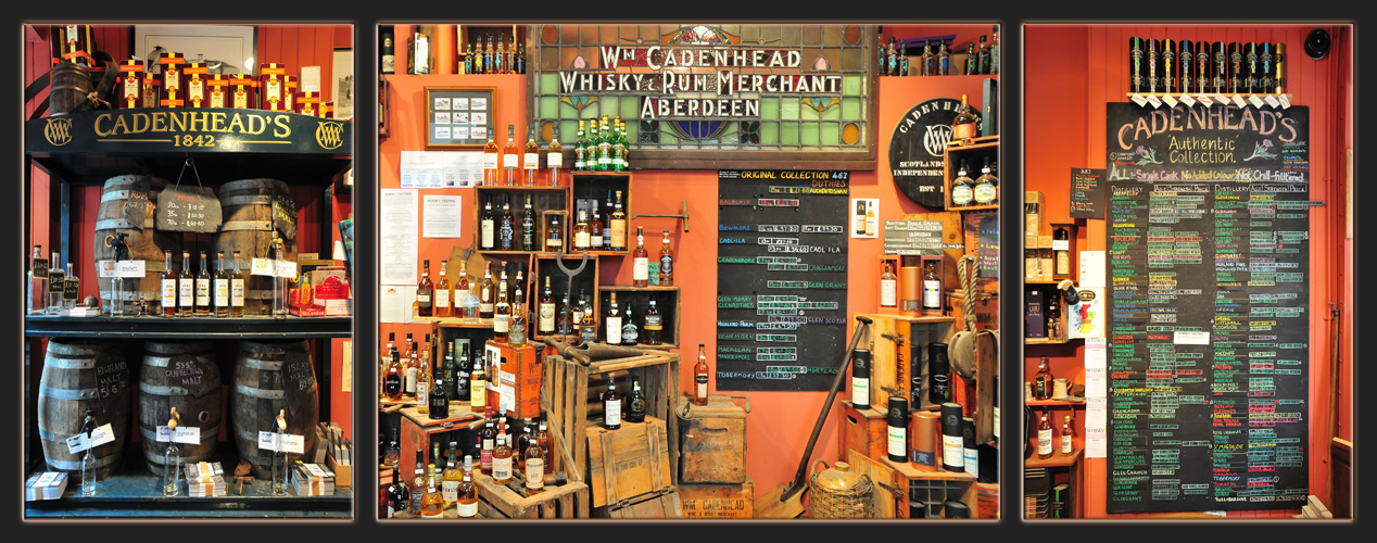 Cadenhead´s - ein uriger Whiskyladen in Edinburgh