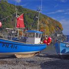 Cadgwith Coves in Cornwall .....