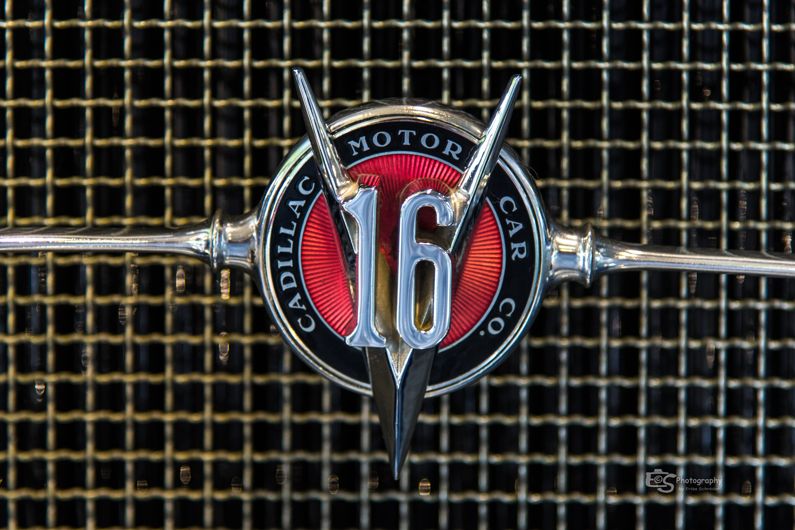 Cadillac Logo on Car