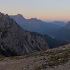 Cadinigruppe mit der 2839m hohen Cima Cadin di S. Lucano...