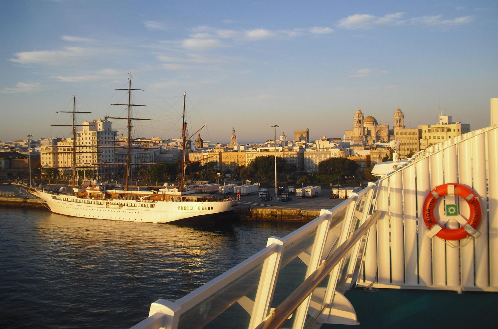 Cadiz bei Sonnenaufgang