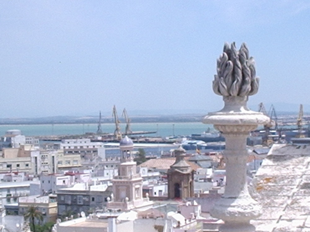 Cádiz desde la torre tavira