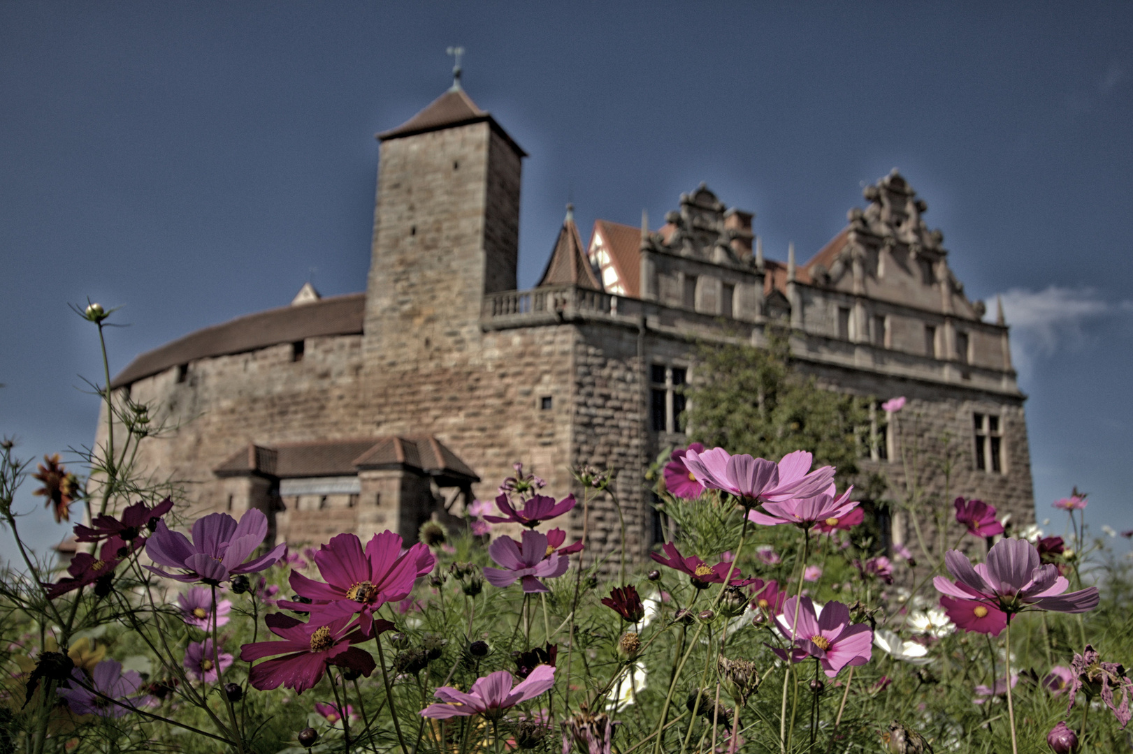 Cadolzburg im Blumenmeer