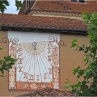 Cadran solaire de l’Eglise St-Laurent à Fources (Gers)