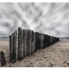 Cadzand Strand in den Niederlande