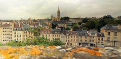 CAEN / Vue du château 